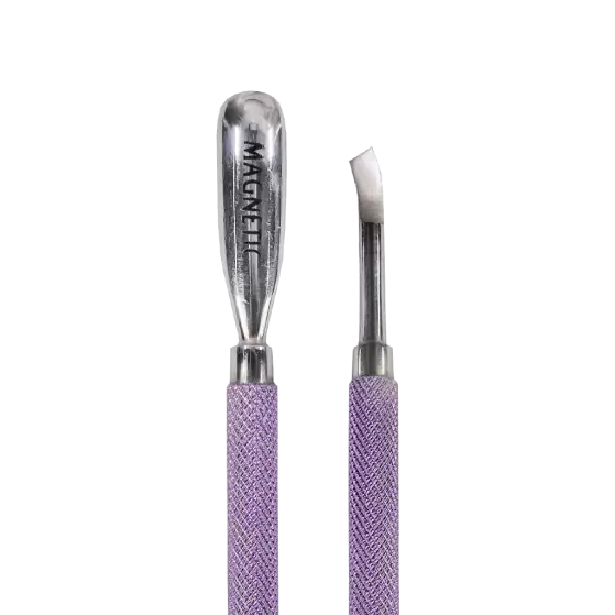 Magnetic Cuticle Pusher deluxe Soft Tone Lilac - My Beauty Boutique