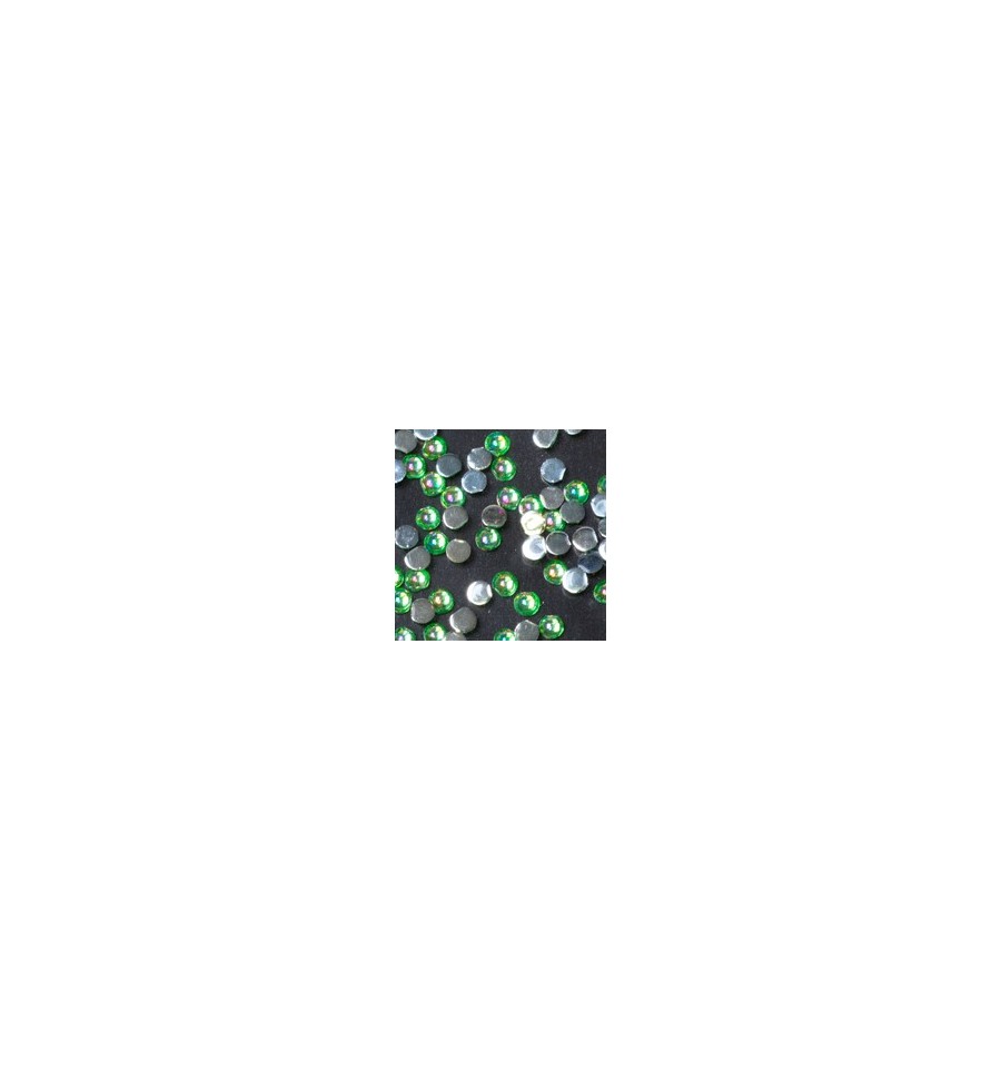 Magnetic Rhinestone L/Green Ice Medium 100 pcs - My Beauty Boutique