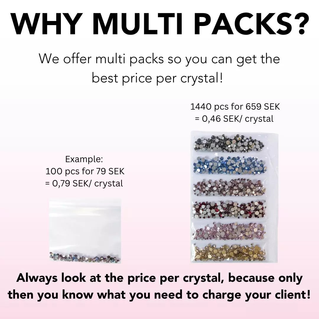 MoonFlair - The Essentials 1440 pcs – Multi Pack - My Beauty Boutique