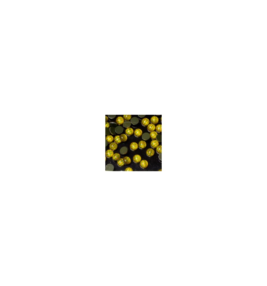 Magnetic Hologram Rhinestones Yellow Medium - My Beauty Boutique