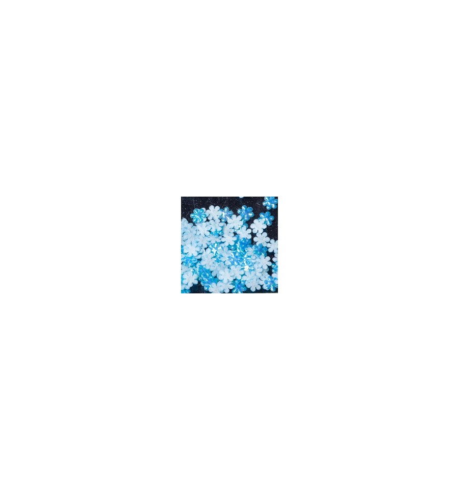 Magnetic Leather Flower Blue (117026) - My Beauty Boutique