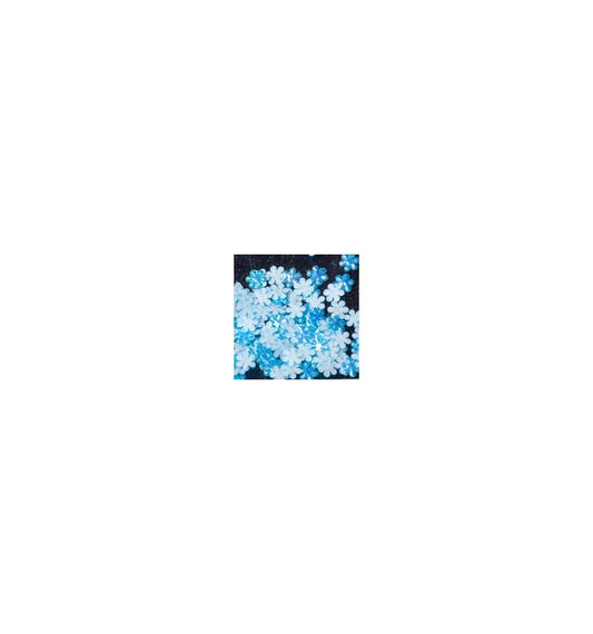 Magnetic Leather Flower Blue (117026) - My Beauty Boutique