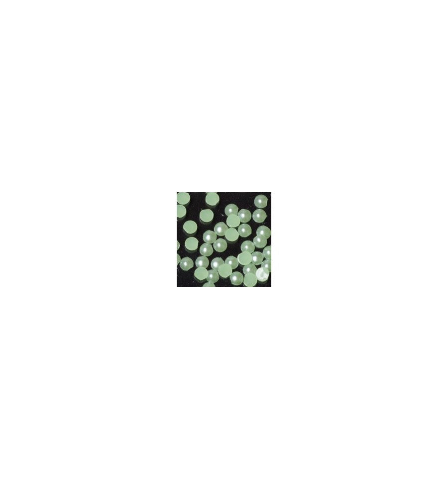 Magnetic Pearl Round L/Green Medium 100 pcs - My Beauty Boutique