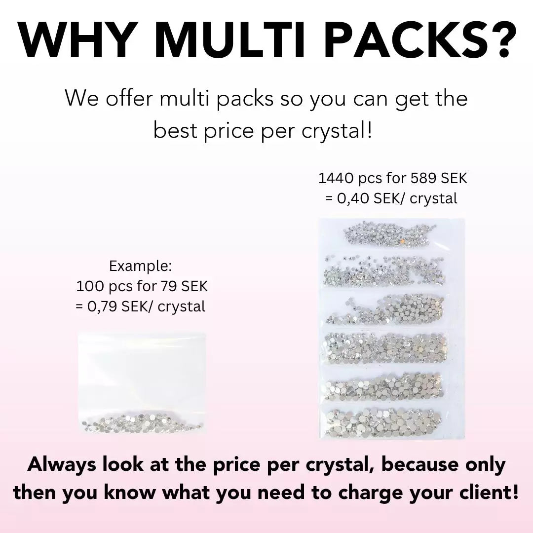 MoonFlair - Crystal 1440 pcs – Multi Pack - My Beauty Boutique