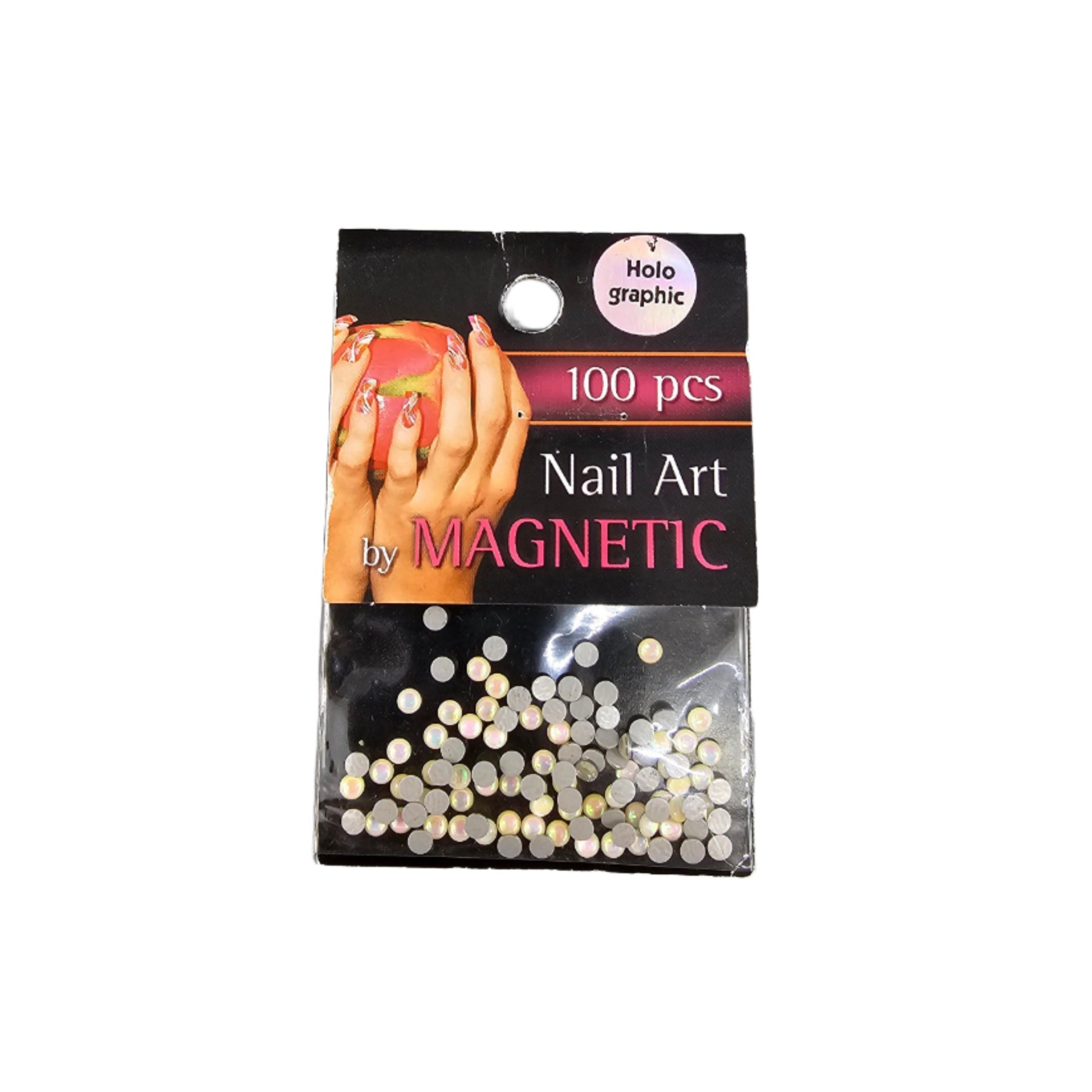 Magnetic Hologram Rhinestones Wh.Iris med - My Beauty Boutique