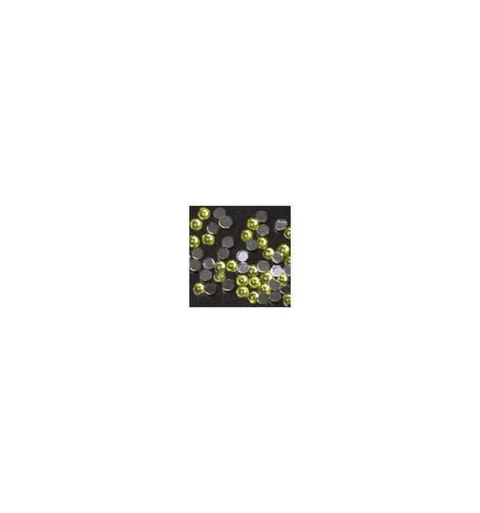 Magnetic Rhinestones Yellow Medium 100 pcs - My Beauty Boutique