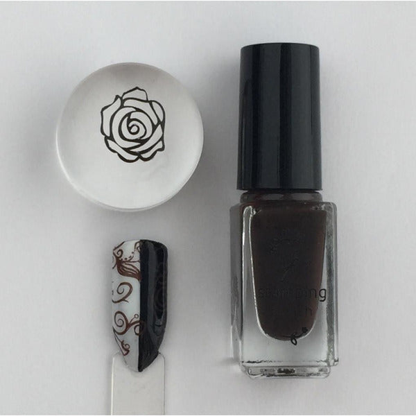 Clear Jelly Stamper Polish - CJS023 Pure Cocoa - My Beauty Boutique