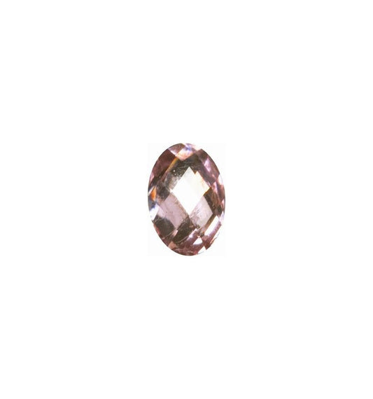 Magnetic Rhinestone Ellipsoid Pink - My Beauty Boutique