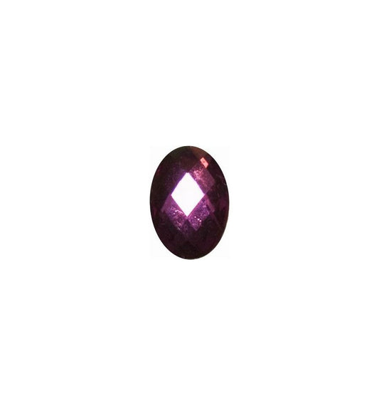 Magnetic Rhinestone Ellipsoid Dark Purple - My Beauty Boutique