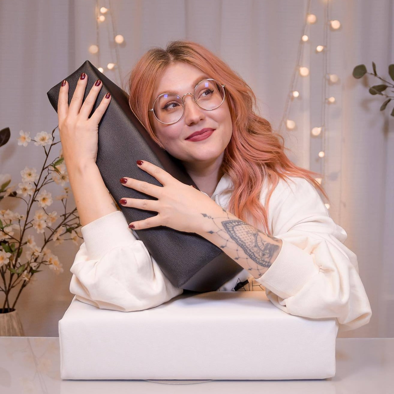 Celina Ryden's Moonflair XXL Custom Nail Arm Rest - Professional Manicure Pillow - My Beauty Boutique