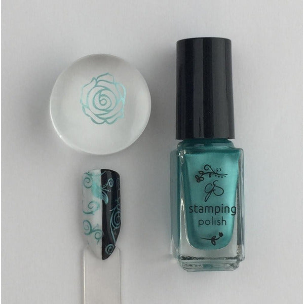 Clear Jelly Stamper Polish - CJS037 Caribbean Dream - My Beauty Boutique