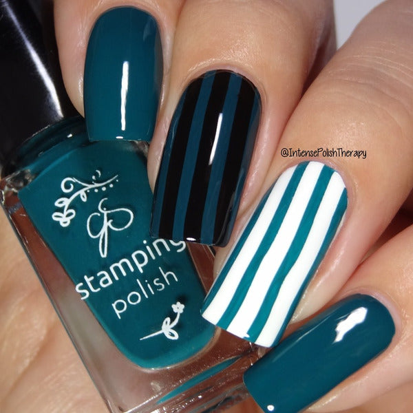 Clear Jelly Stamper Polish - CJS039 Teal or No Deal! - My Beauty Boutique