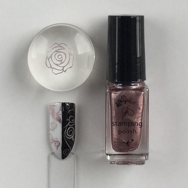 Clear Jelly Stamper Polish - CJS041 Sweet Baby Rose - My Beauty Boutique