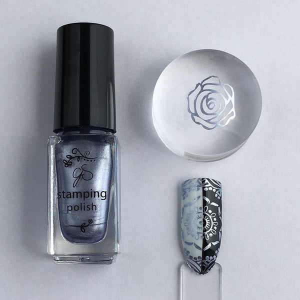 Clear Jelly Stamper Polish - CJS047 Lilac Ice - My Beauty Boutique