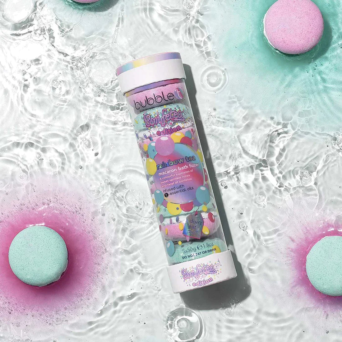 Bubble T Confetea Bath Macaron Fizzers - My Beauty Boutique