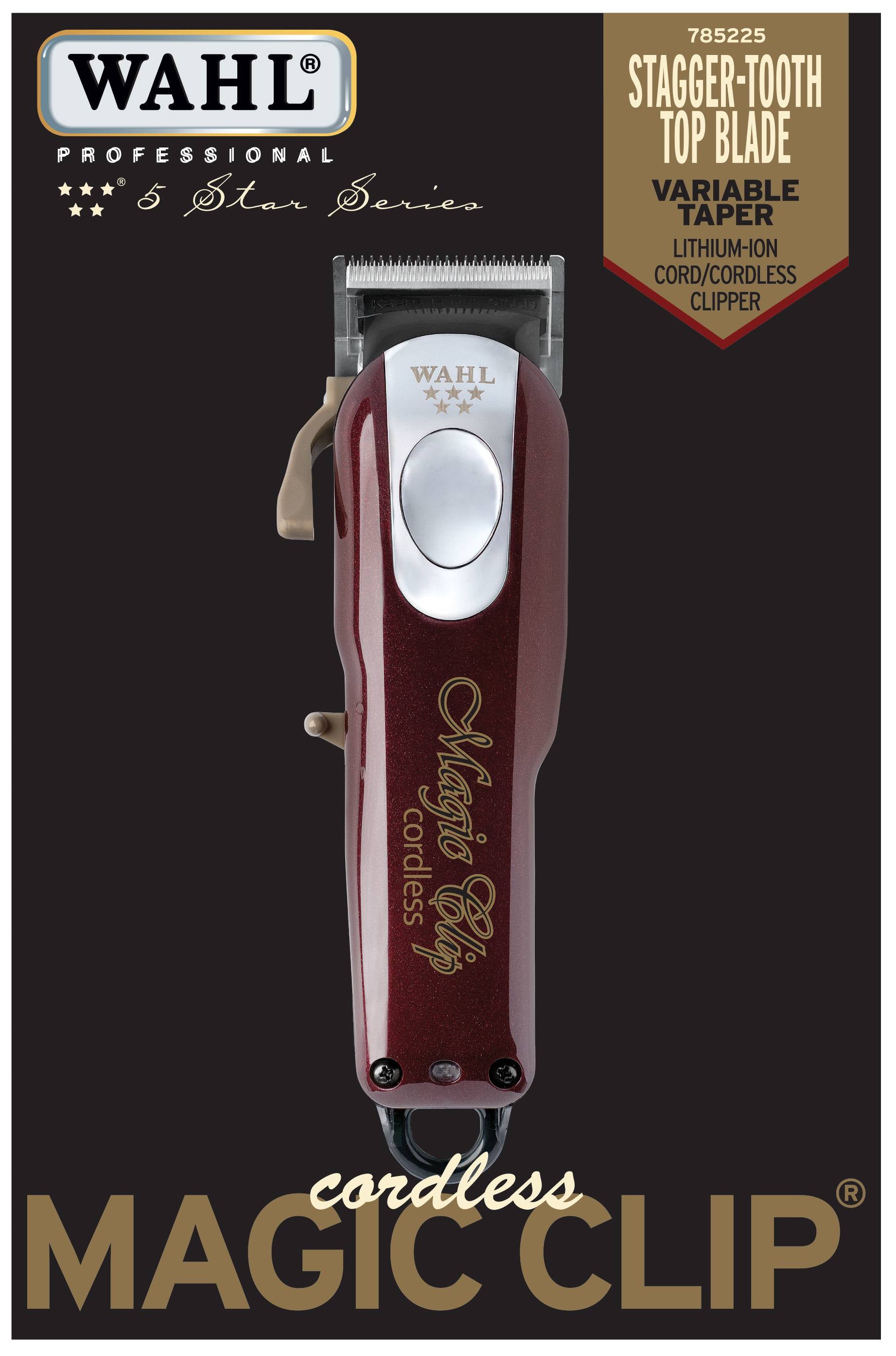 Wahl 5 Star Cordless Lithium Magic Clip - My Beauty Boutique