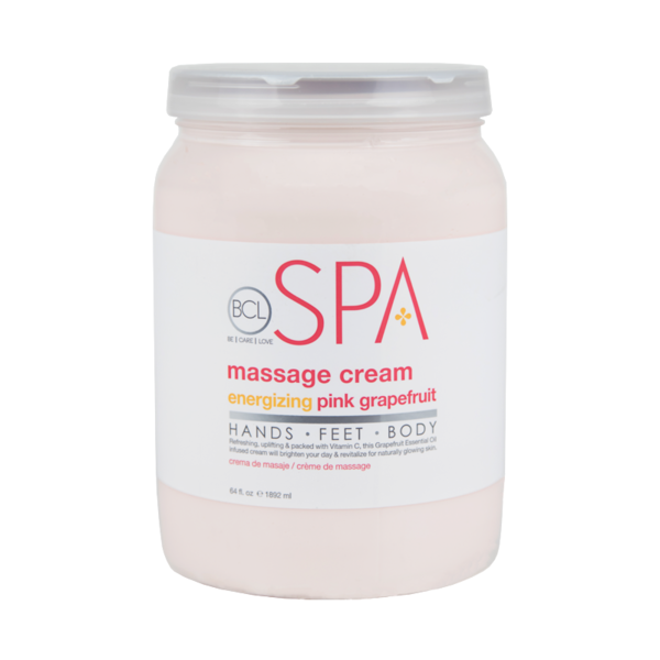 BCL Spa Massage Cream - Energizing Pink Grapefruit - My Beauty Boutique