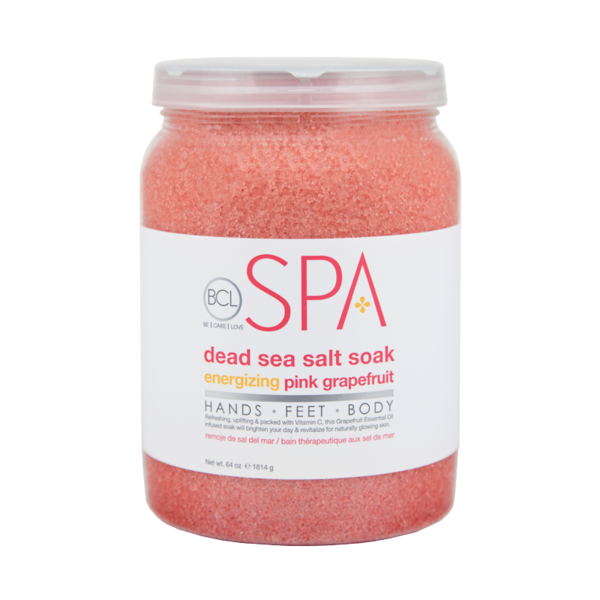 BCL Spa Salt Soak - Energizing Pink Grapefruit - My Beauty Boutique