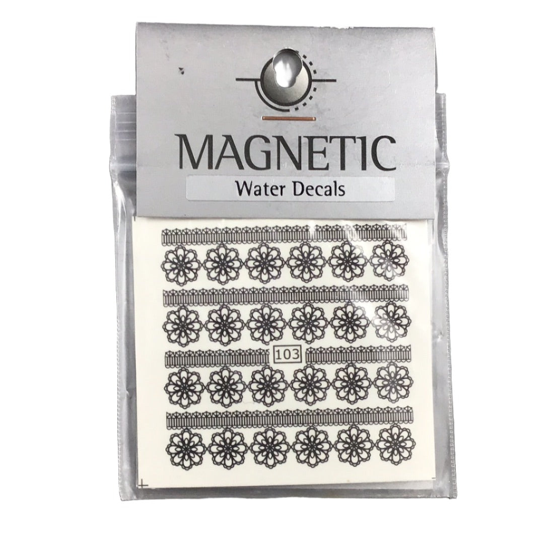 Magnetic Waterdecals 103