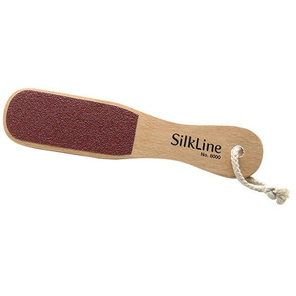 Silkline - 8000 Wet/Dry Foot File w/ Wood Handle - My Beauty Boutique