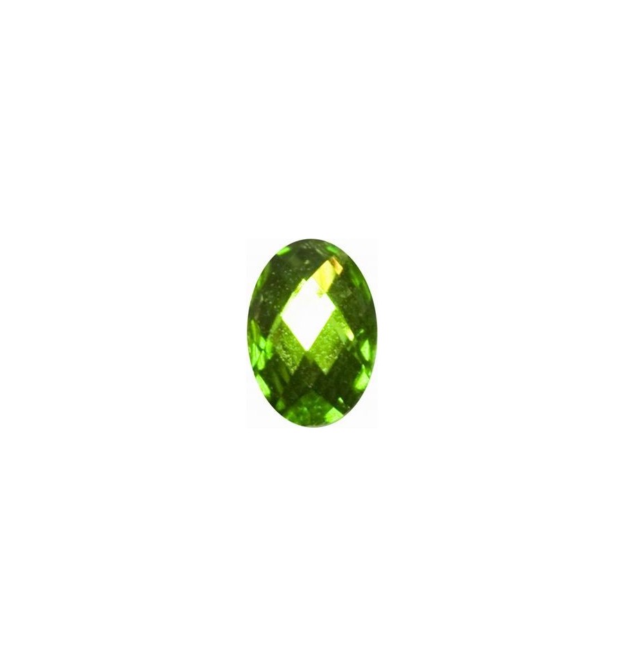 Magnetic Rhinestone Ellipsoid Light Green - My Beauty Boutique