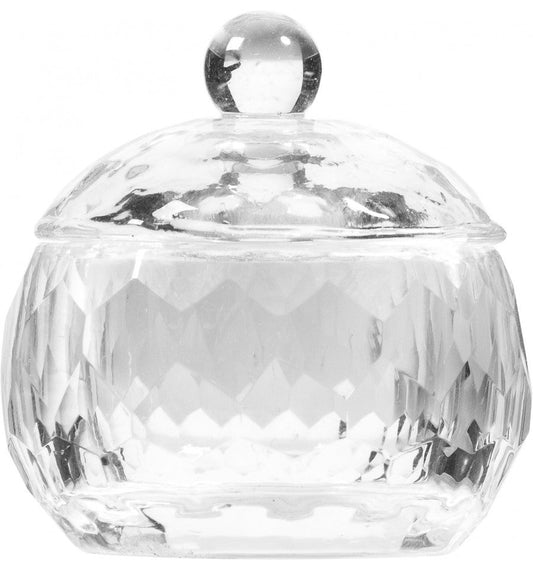 Magnetic Glass Dappendish with lid - My Beauty Boutique