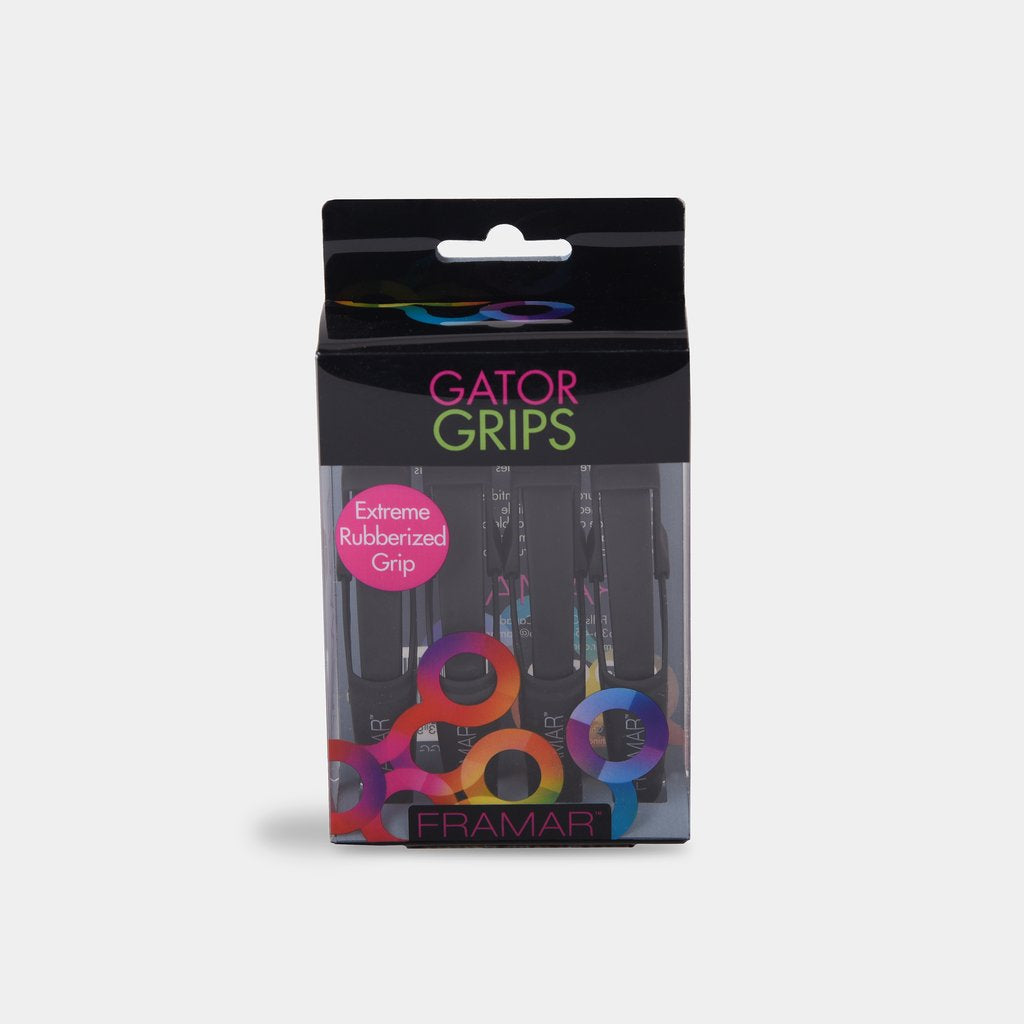 Framar Clips - Gator Grips (Black) - My Beauty Boutique