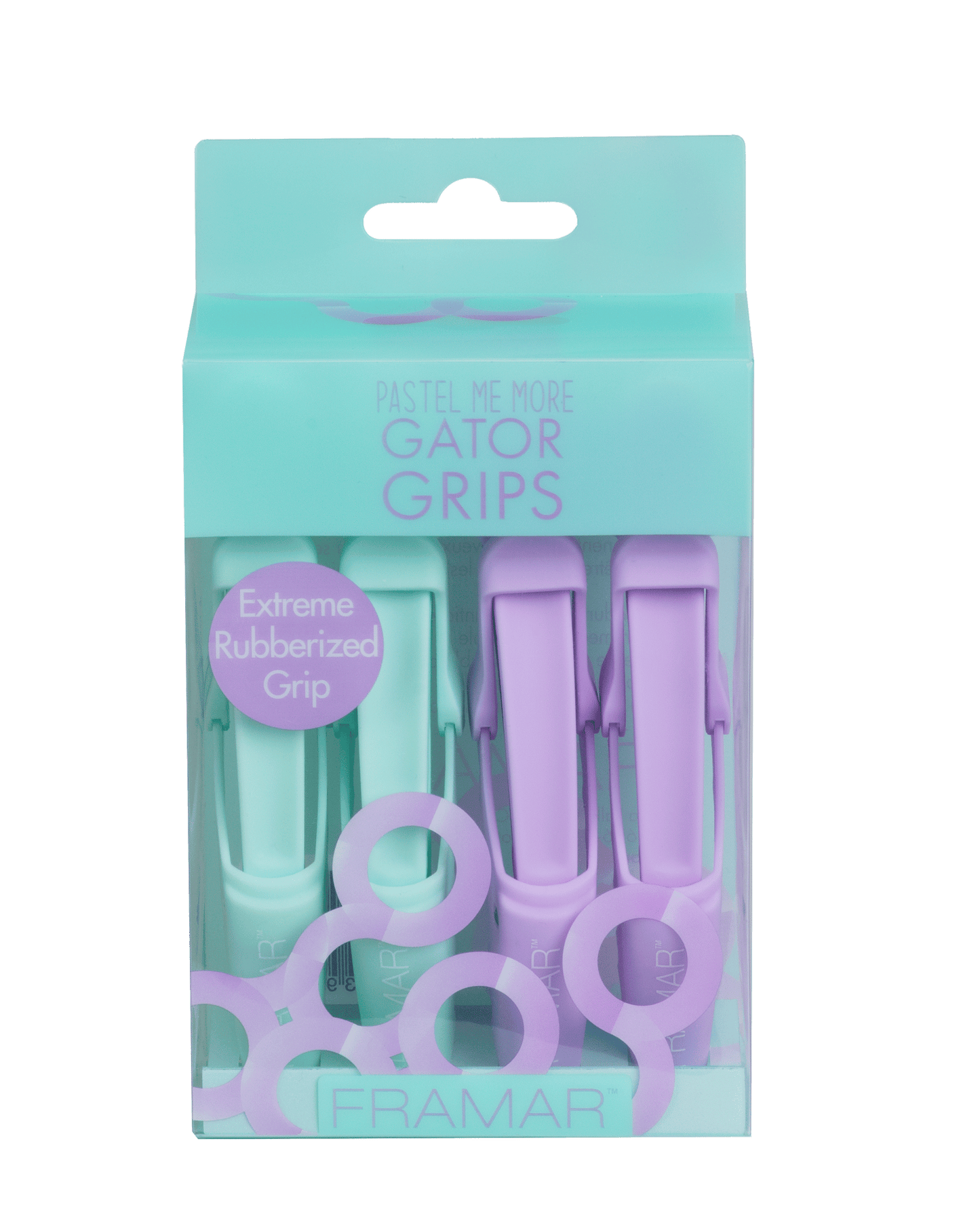 Framar Clips - Gator Grips (Pastel Me More) - My Beauty Boutique