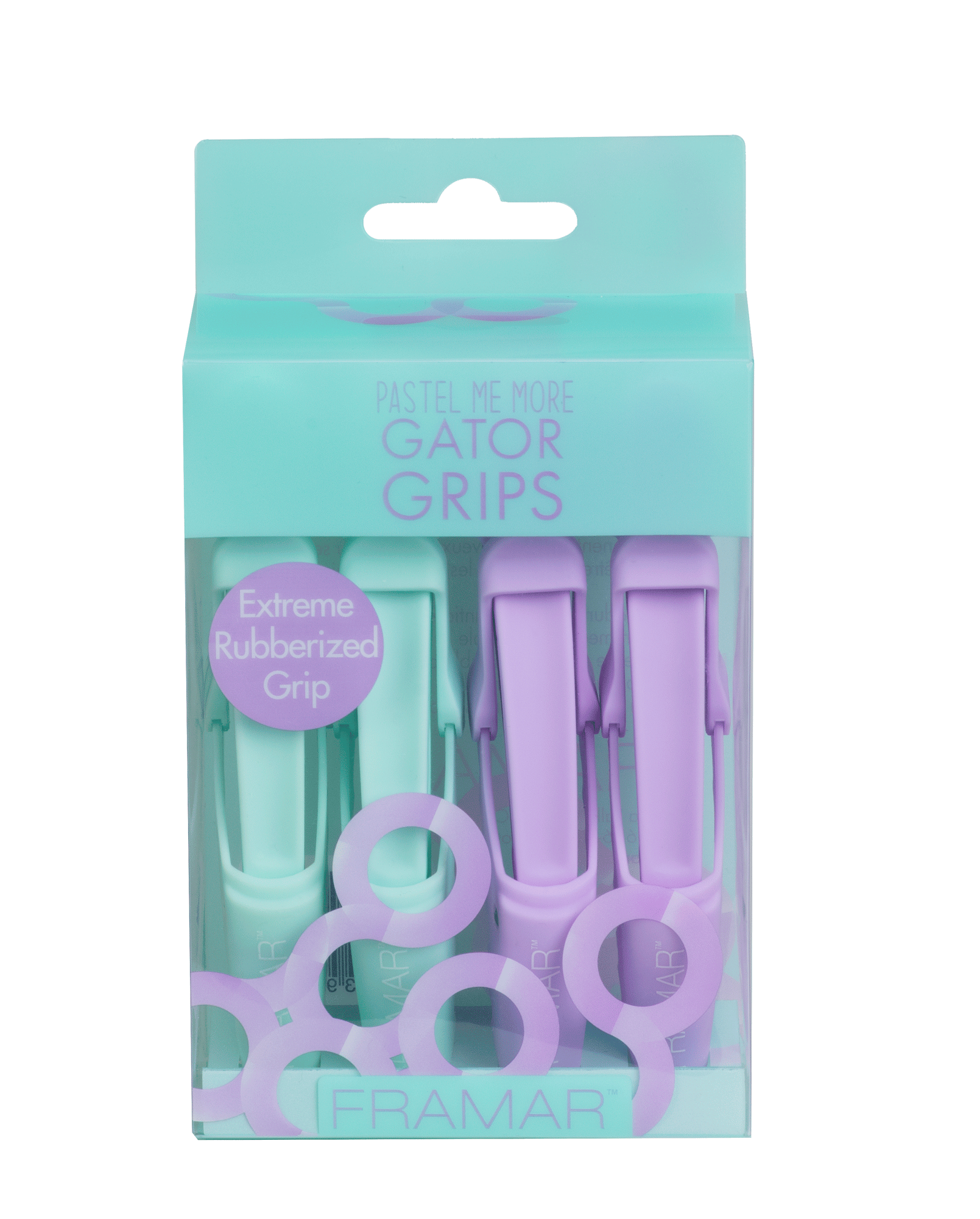 Framar Clips - Gator Grips (Pastel Me More) - My Beauty Boutique