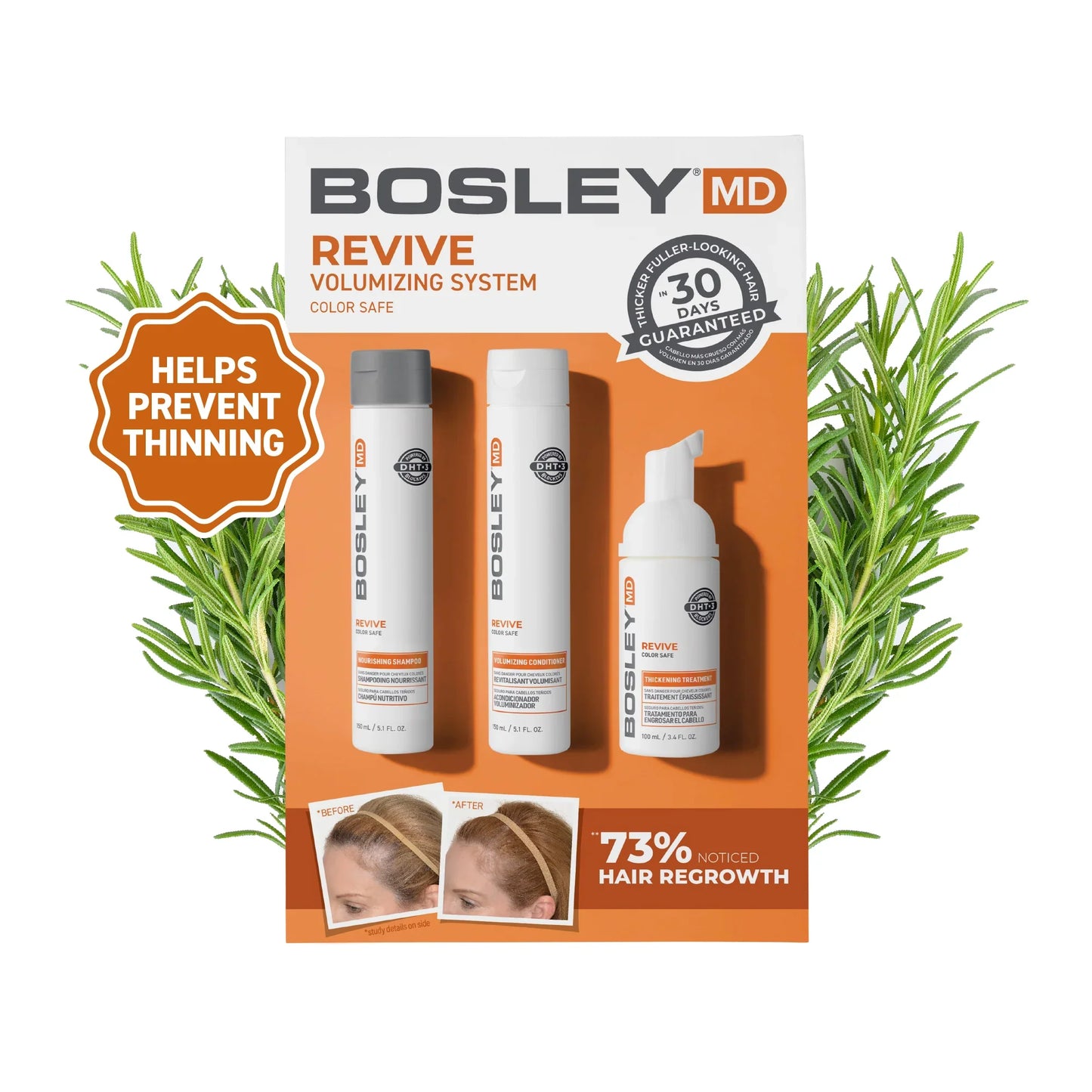 Bosley MD - Revive Color Safe 30 Day Kit