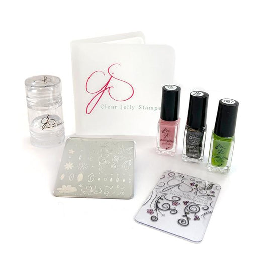 Clear Jelly Stamper - Lil' Bling Jr. Starter Kit - My Beauty Boutique