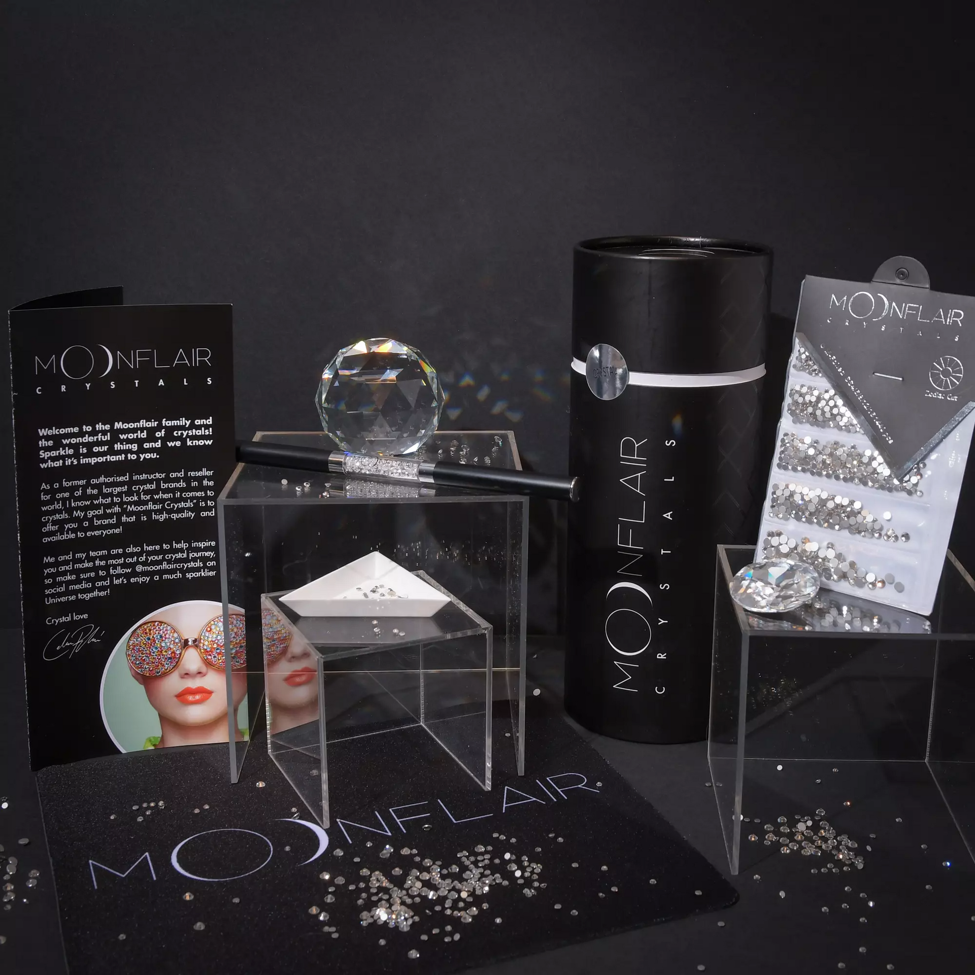 Celina Ryden's MoonFlair - Crystal Starter Kit *Signed by Celina Ryden* - My Beauty Boutique