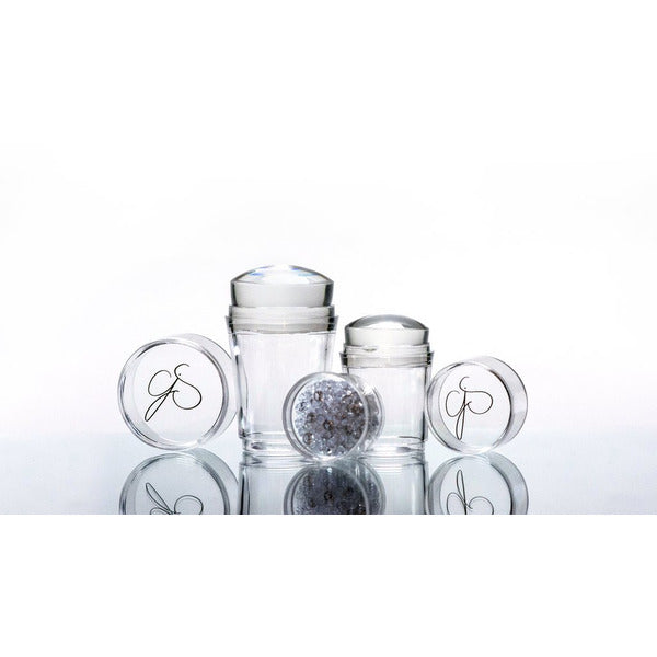 Clear Jelly Stamper - Crystal Double Stamper Set - My Beauty Boutique