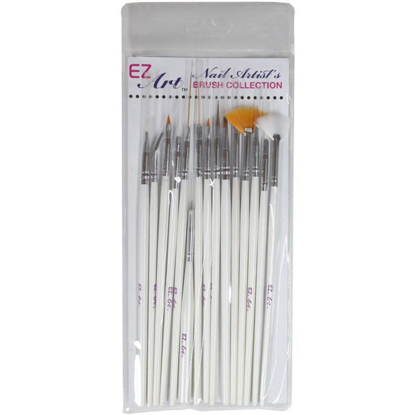 Americanails - Master Nail Artist 15 Piece Brush Set - My Beauty Boutique