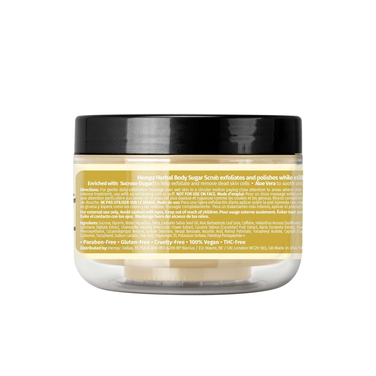 Hempz - Age Defying Vanilla Herbal Sugar Scrub - My Beauty Boutique