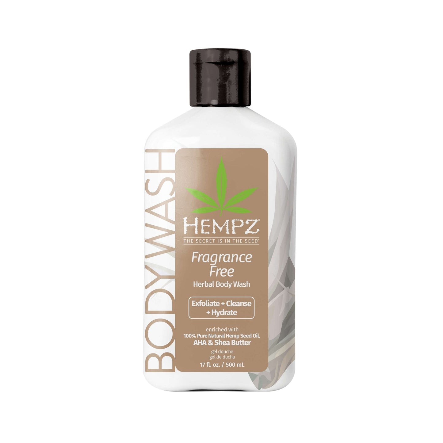 Hempz - Fragrance Free Herbal Body Wash - My Beauty Boutique