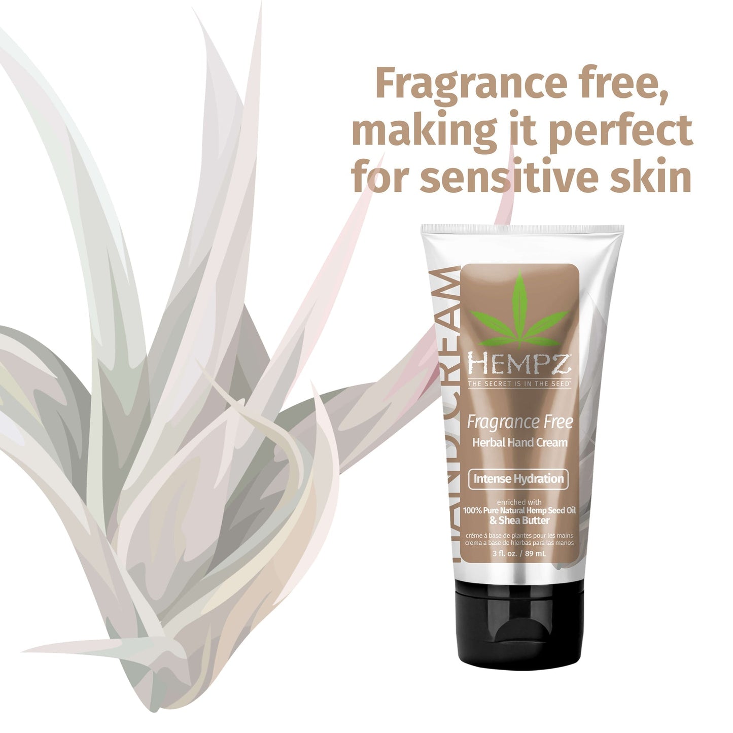 Hempz - Fragrance Free Herbal Hand Cream - My Beauty Boutique