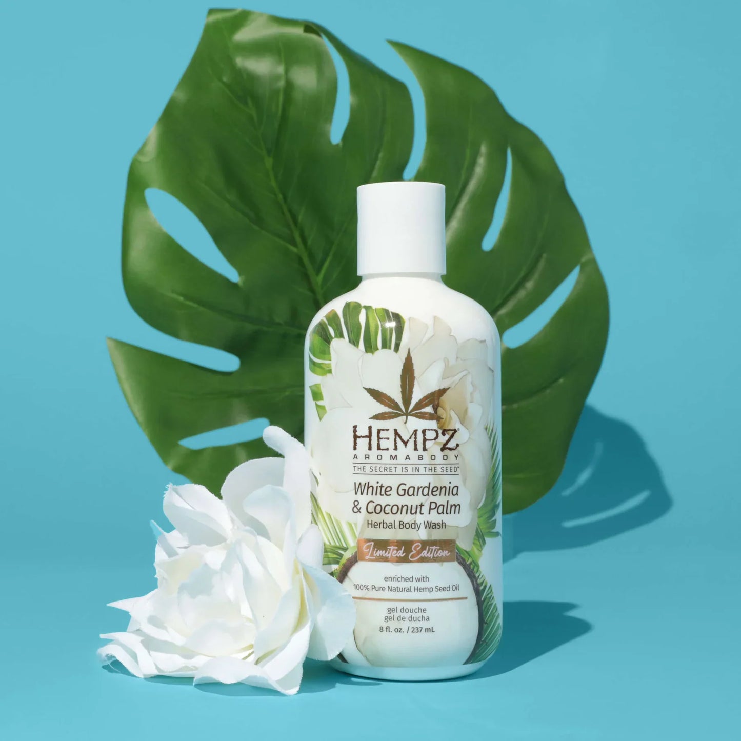 Hempz - Limited Edition White Gardenia & Coconut Palm Herbal Body Wash - My Beauty Boutique