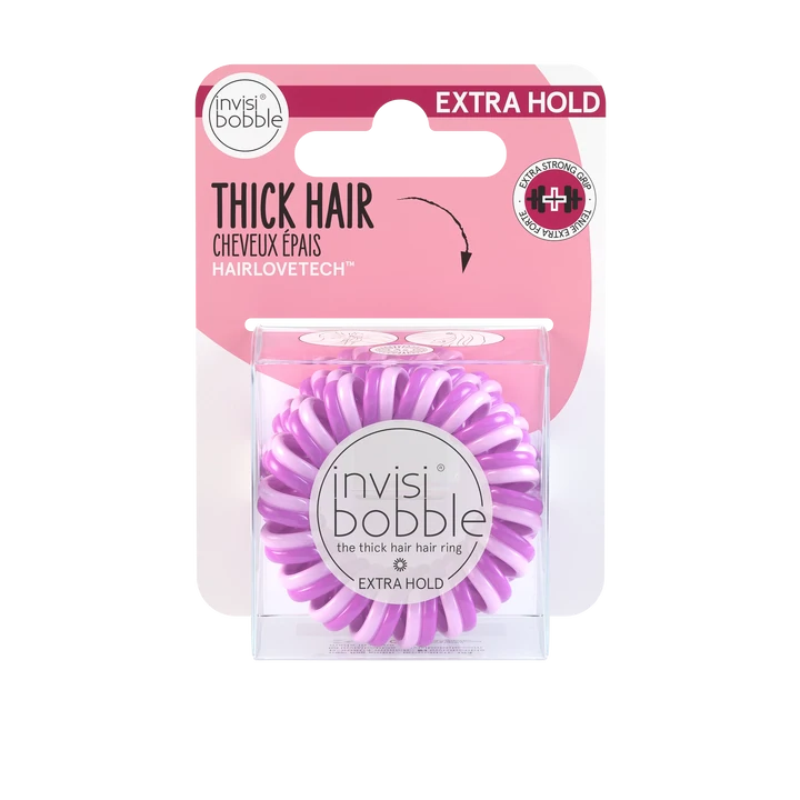 Invisibobble EXTRA HOLD - The Secret Purple - My Beauty Boutique