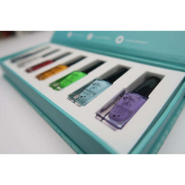 Clear Jelly Stamper Polish Kit - Starter Set (7 colours) - My Beauty Boutique