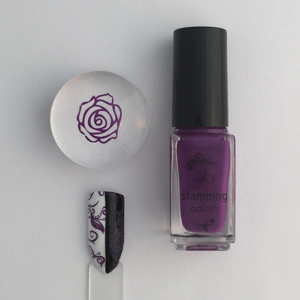 Clear Jelly Stamper Polish - CJS016 Shiraz - My Beauty Boutique