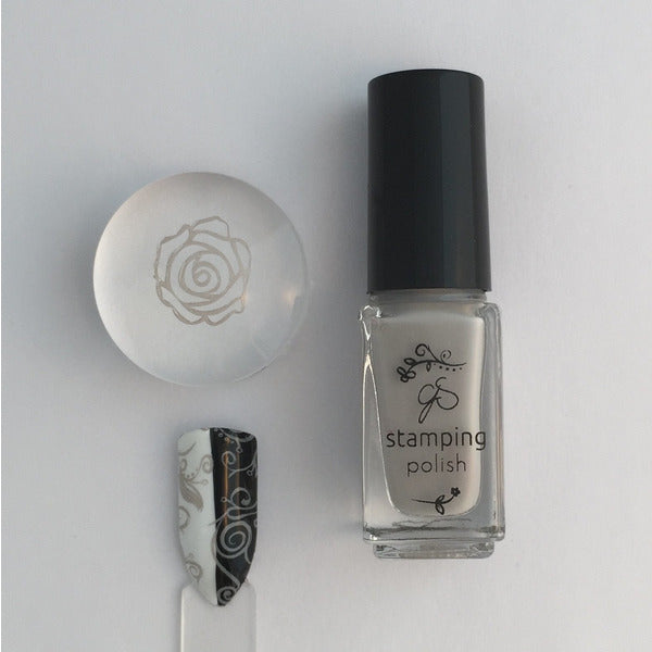 Clear Jelly Stamper Polish - CJS015 Stone Cold - My Beauty Boutique