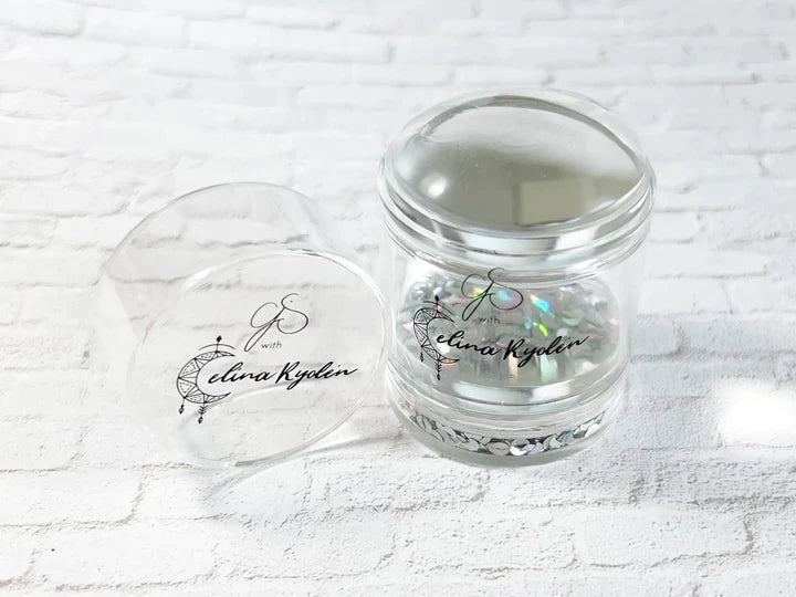 Clear Jelly Stamper - The Celina Stamper - Big Bling - XL Stamper - My Beauty Boutique