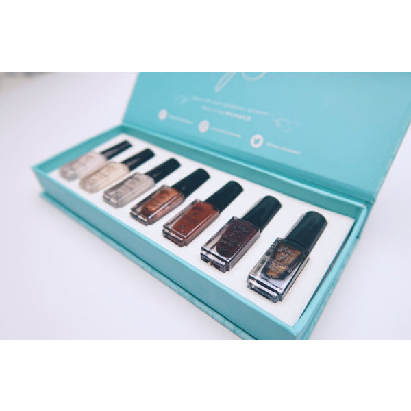 Clear Jelly Stamper Polish Kit - Java (7 colours) - My Beauty Boutique