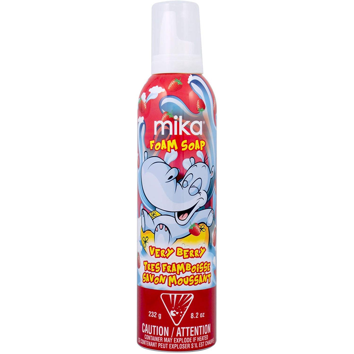 Mika Foam Soap Spray - Very Berry (232g) - My Beauty Boutique