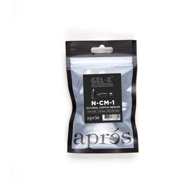 Aprés Nail - Natural Coffin Medium Refill Bags - My Beauty Boutique