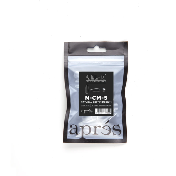 Aprés Nail - Natural Coffin Medium Refill Bags - My Beauty Boutique