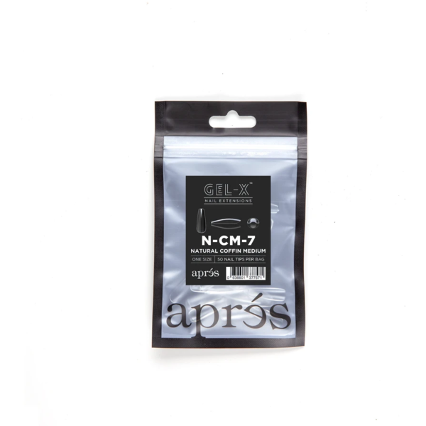 Aprés Nail - Natural Coffin Medium Refill Bags - My Beauty Boutique