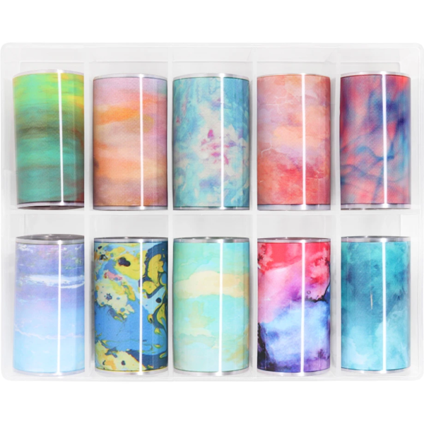 Daily Charme Nail Art Foil Paper Set - Abstract Impressionism - My Beauty Boutique