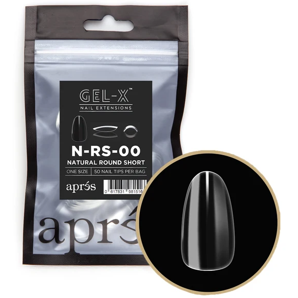 Aprés Nail - Natural Round Short Refill Bags - My Beauty Boutique